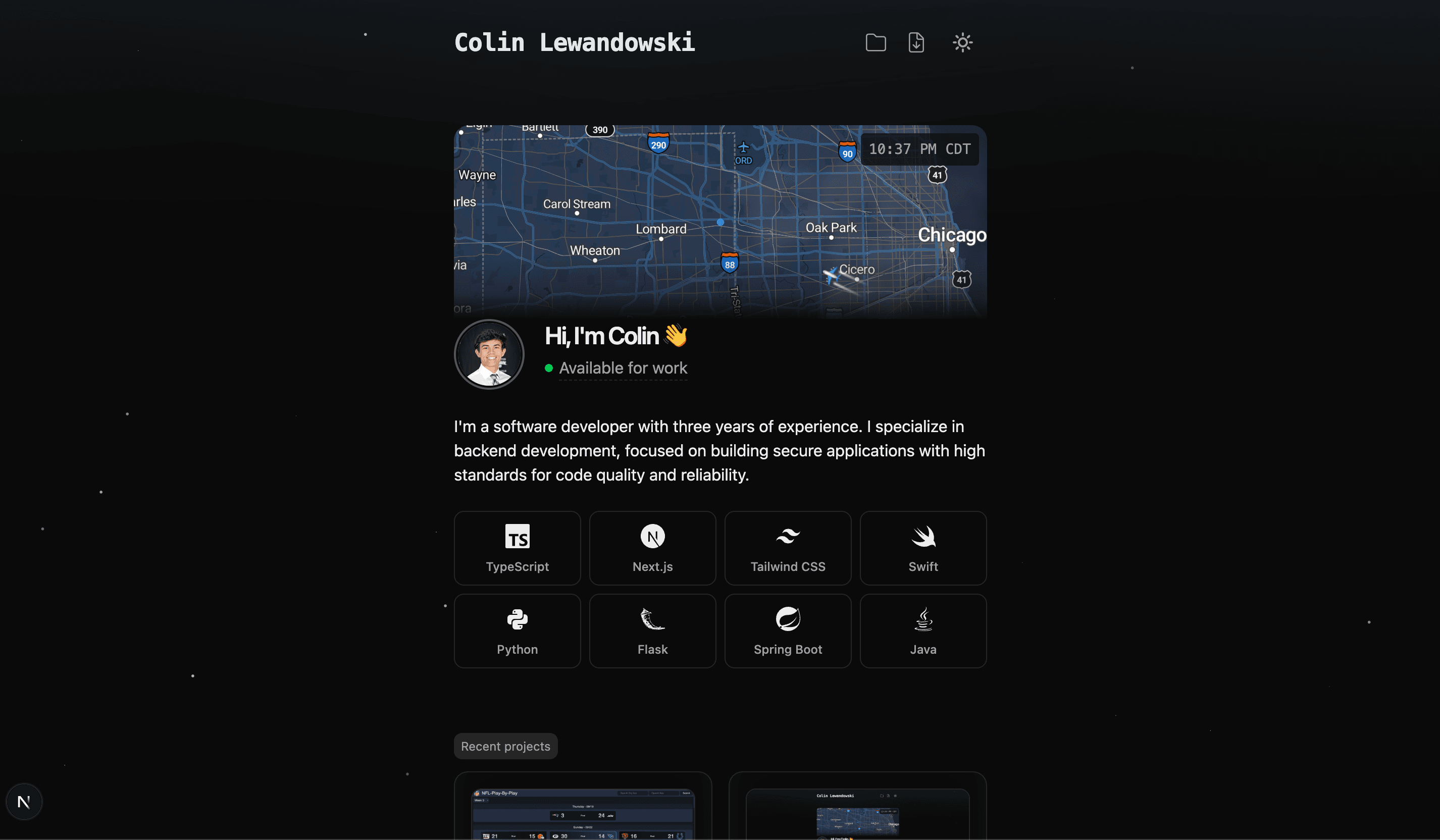 Personal Site
