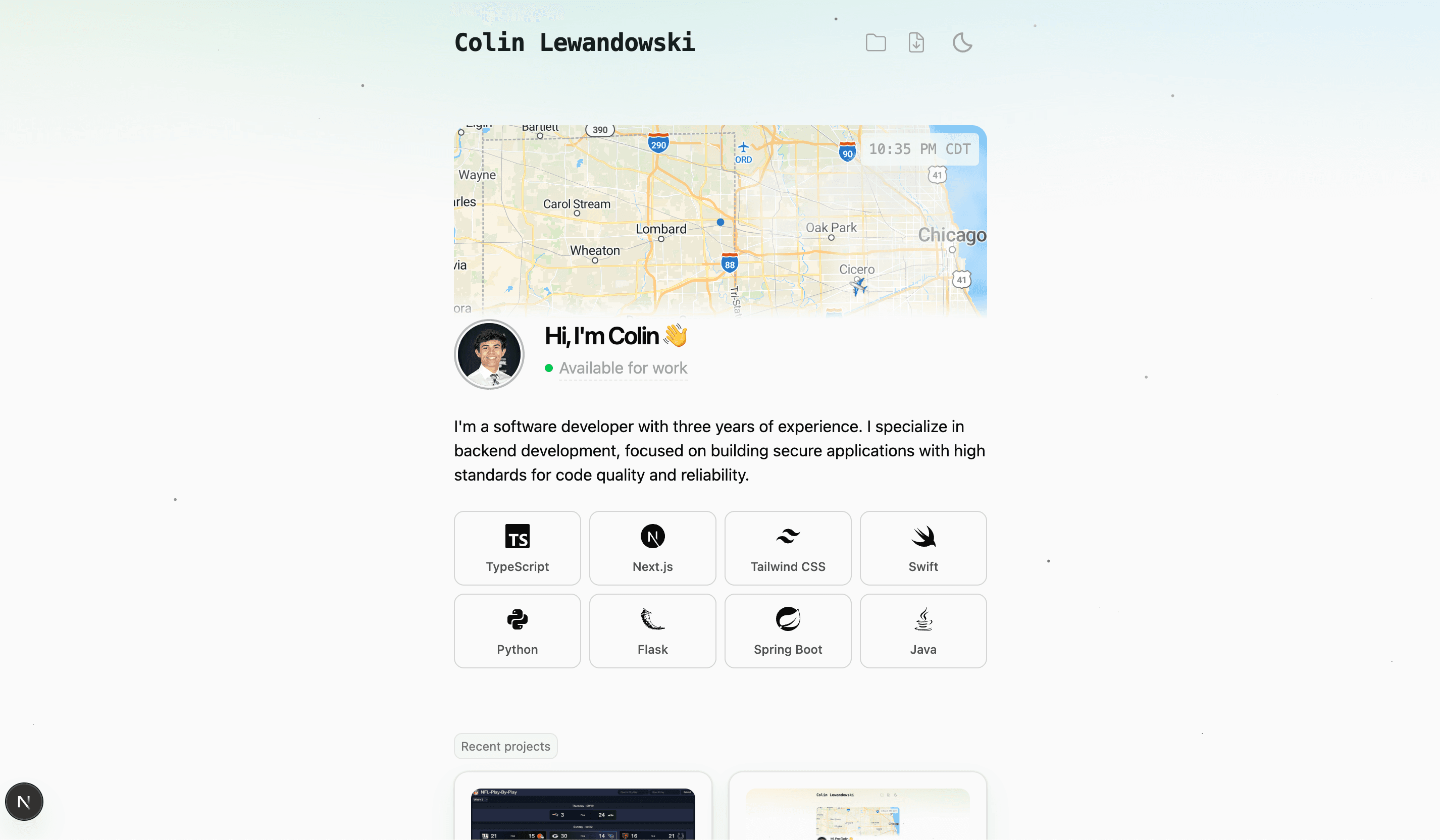 Personal Site